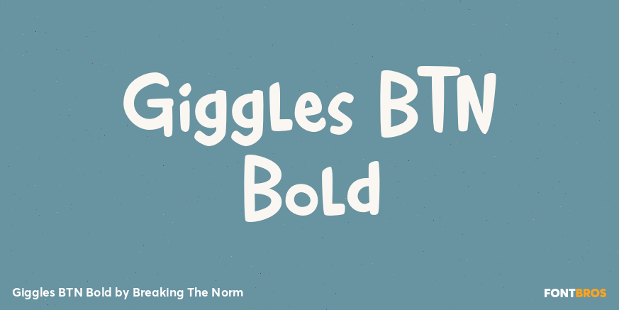 Giggles BTN Bold Poster