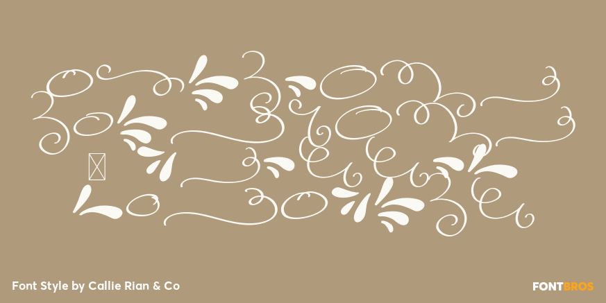 Grateful Thankful & Blessed Dingbats Poster