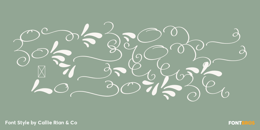 Grateful Thankful & Blessed Dingbats Poster