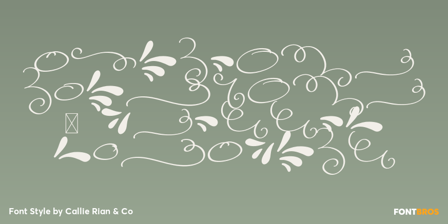 Grateful Thankful & Blessed Dingbats Poster