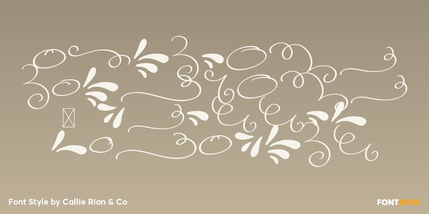 Grateful Thankful & Blessed Dingbats Poster