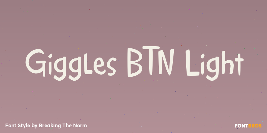 Giggles BTN Light Poster