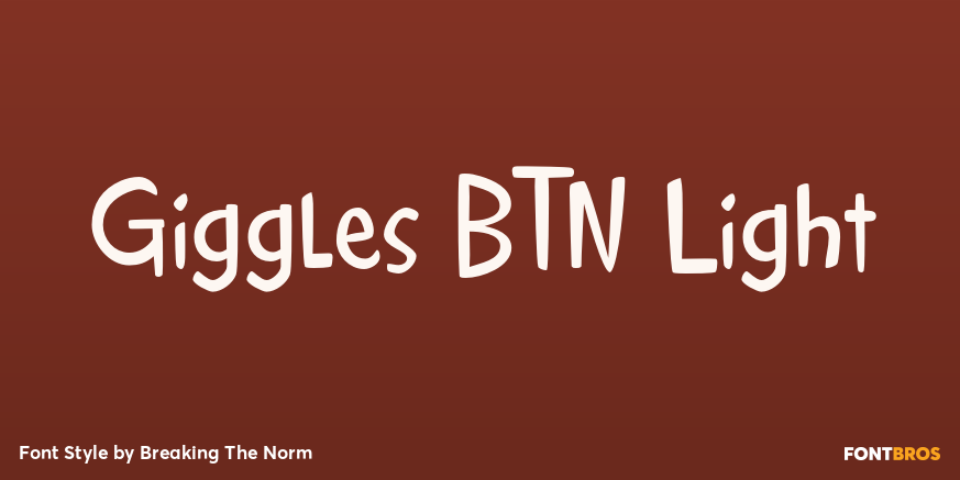 Giggles BTN Light Poster