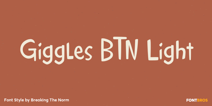 Giggles BTN Light Poster