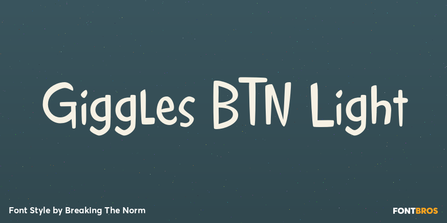 Giggles BTN Light Poster