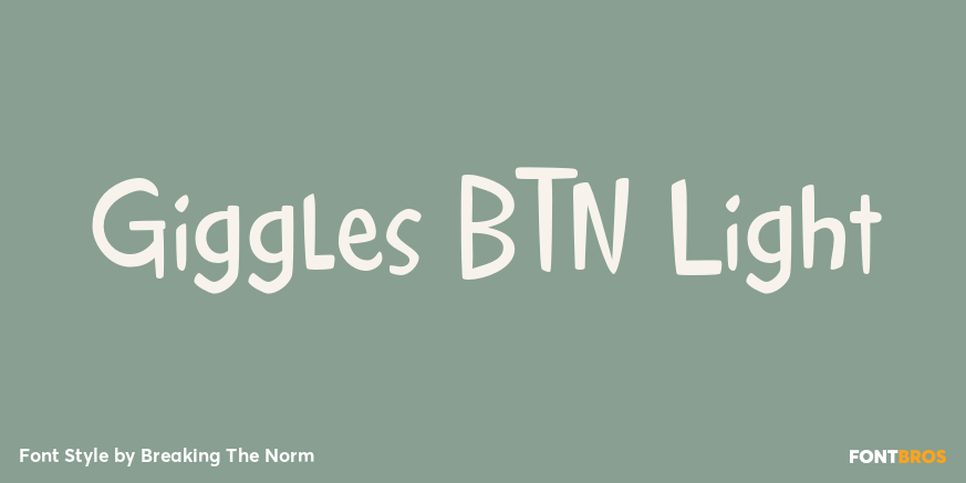 Giggles BTN Light Poster