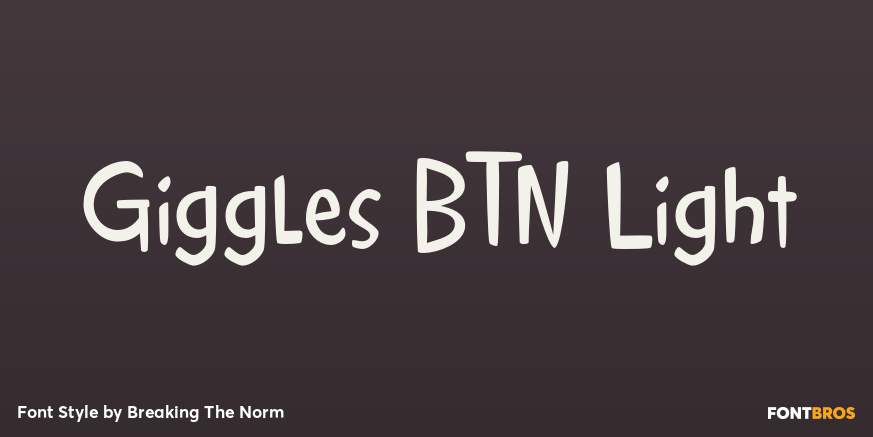 Giggles BTN Light Poster