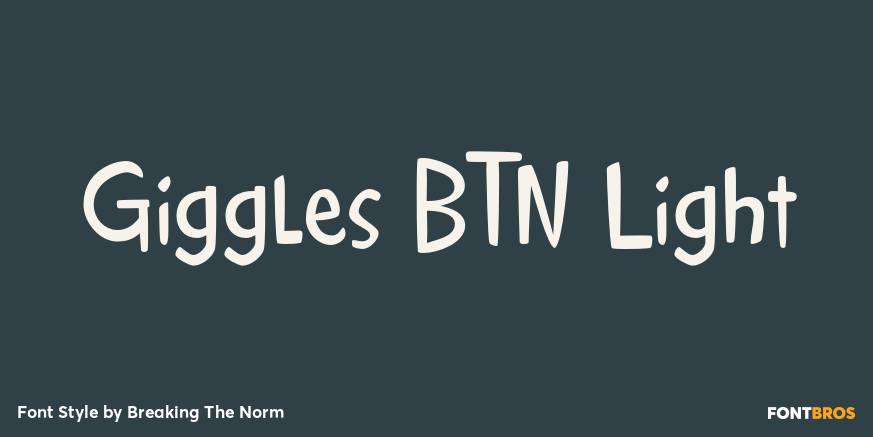 Giggles BTN Light Poster