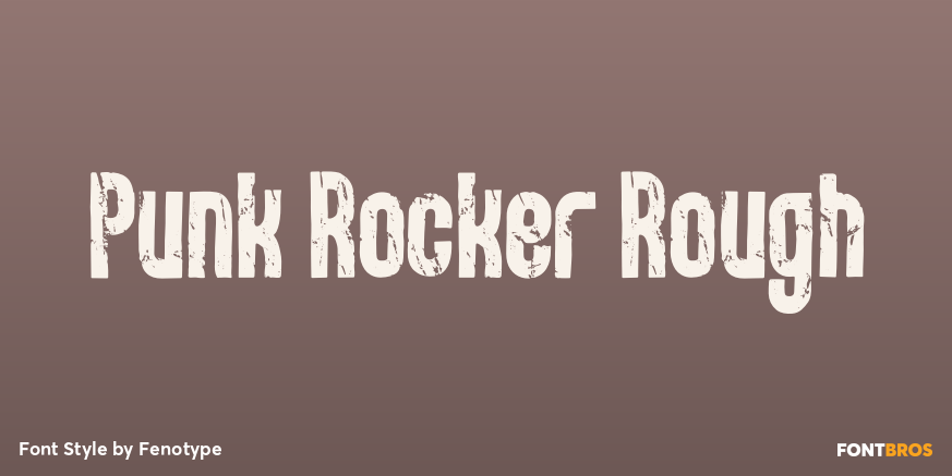 Punk Rocker Rough Poster