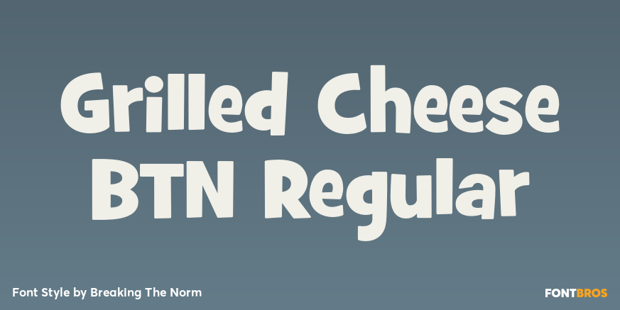 Grilled Cheese BTN Regular Poster