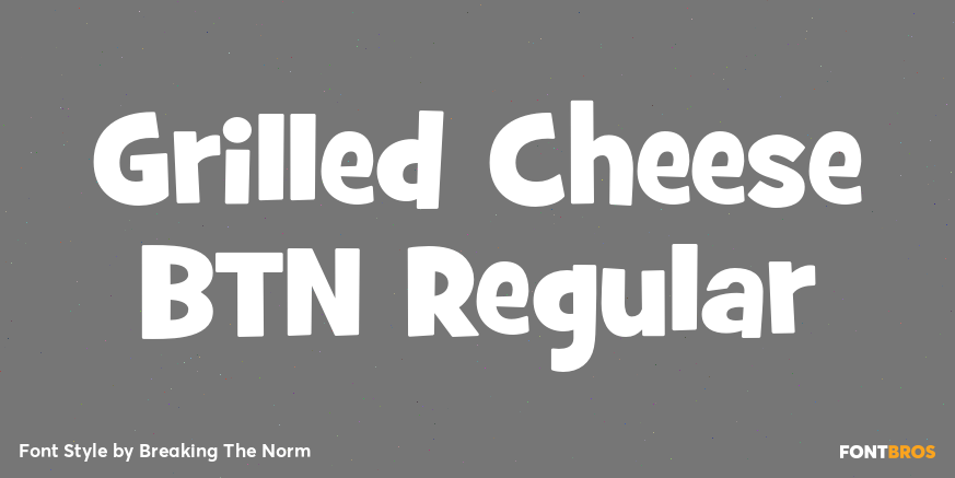 Grilled Cheese BTN Regular Poster