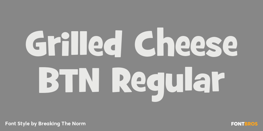 Grilled Cheese BTN Regular Poster