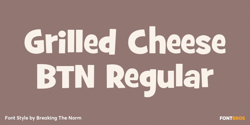 Grilled Cheese BTN Regular Poster