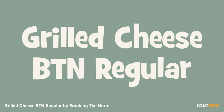 Grilled Cheese BTN Regular Poster