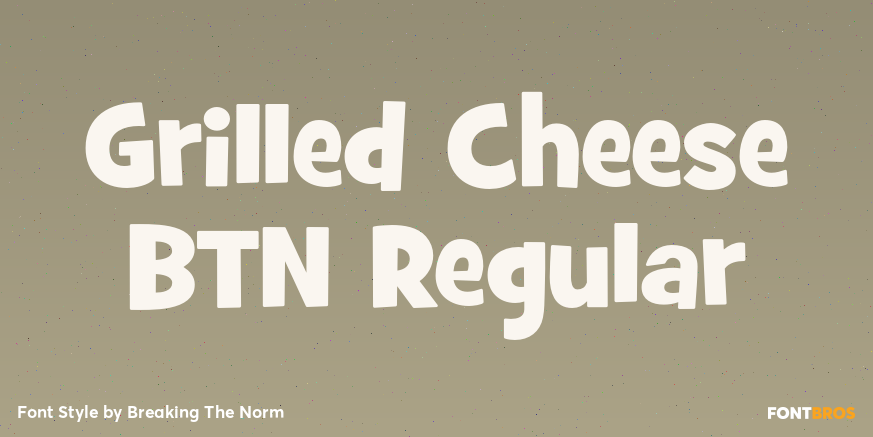 Grilled Cheese BTN Regular Poster