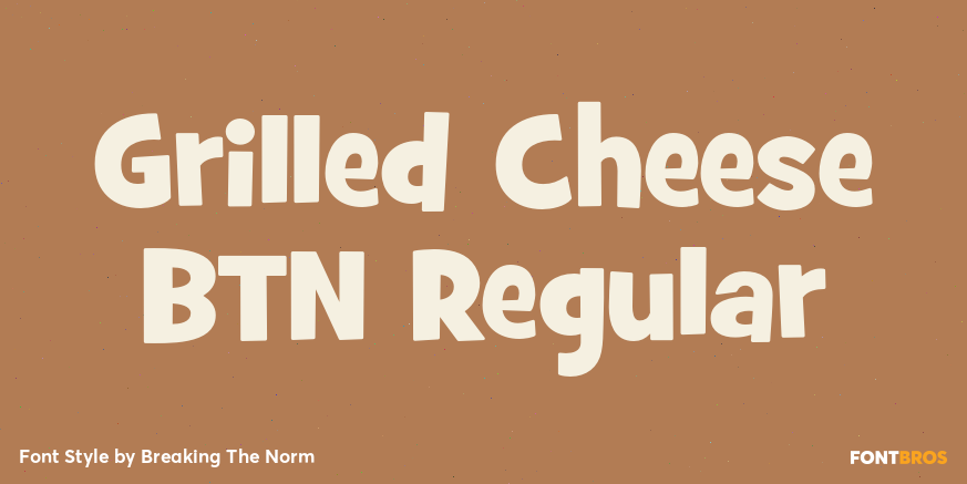 Grilled Cheese BTN Regular Poster