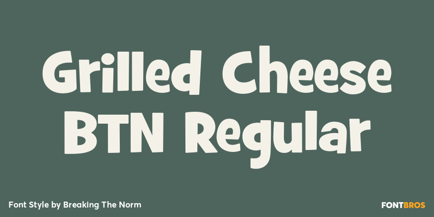 Grilled Cheese BTN Regular Poster