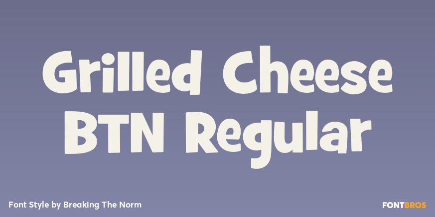 Grilled Cheese BTN Regular Poster