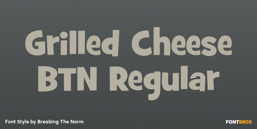 Grilled Cheese BTN Regular Poster