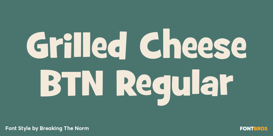 Grilled Cheese BTN Regular Poster