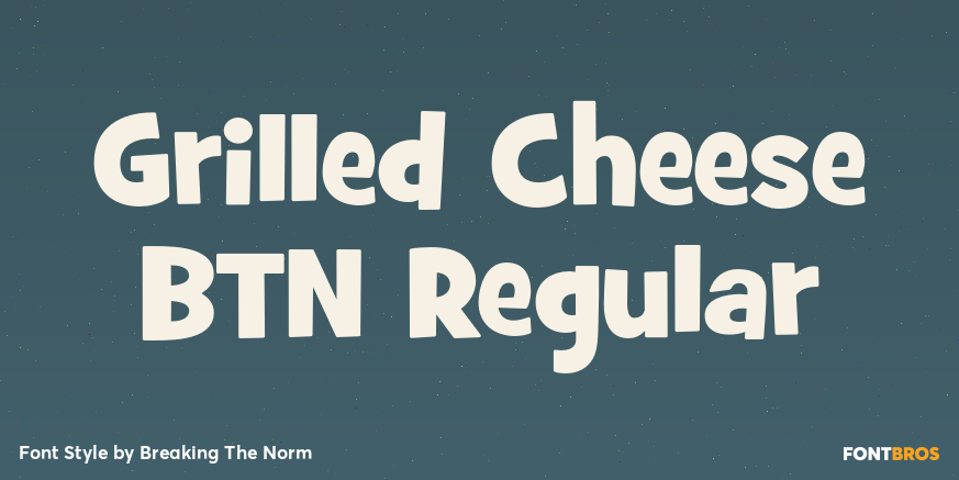 Grilled Cheese BTN Regular Poster