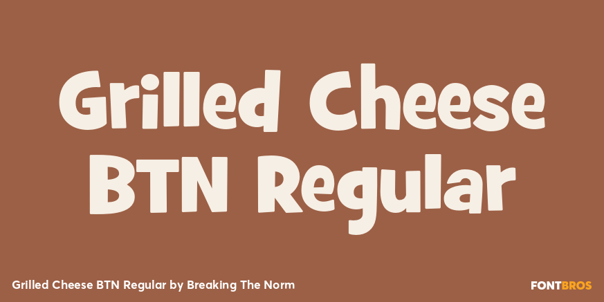 Grilled Cheese BTN Regular Poster