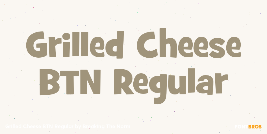 Grilled Cheese BTN Regular Poster