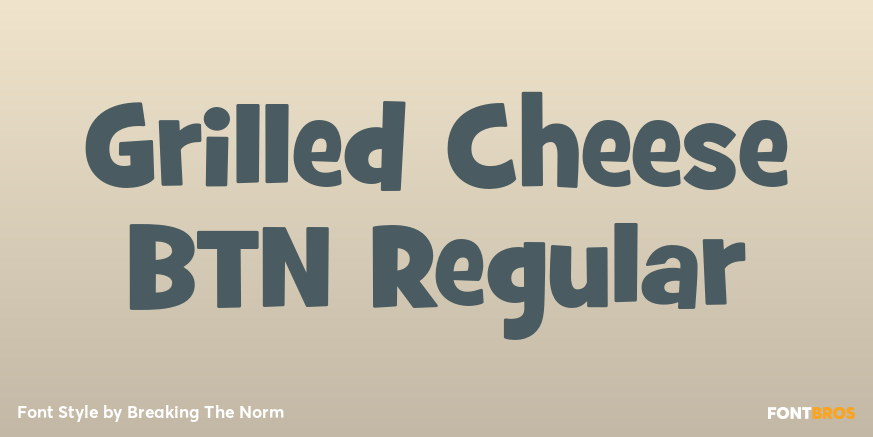 Grilled Cheese BTN Regular Poster