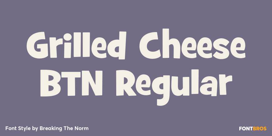 Grilled Cheese BTN Regular Poster