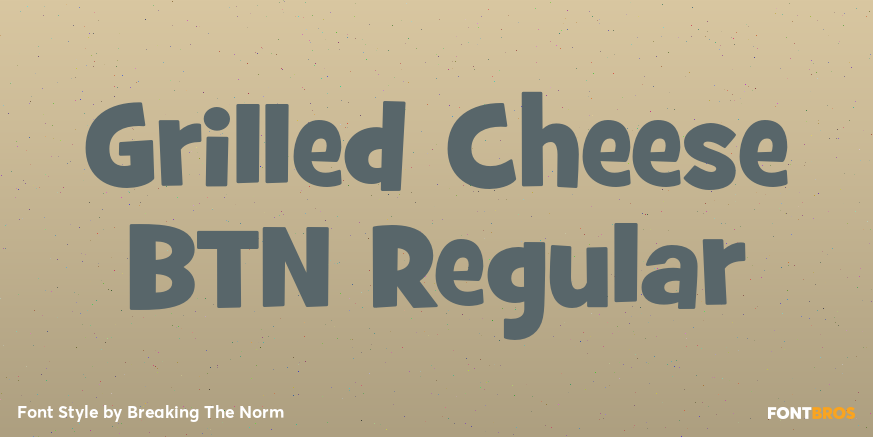 Grilled Cheese BTN Regular Poster