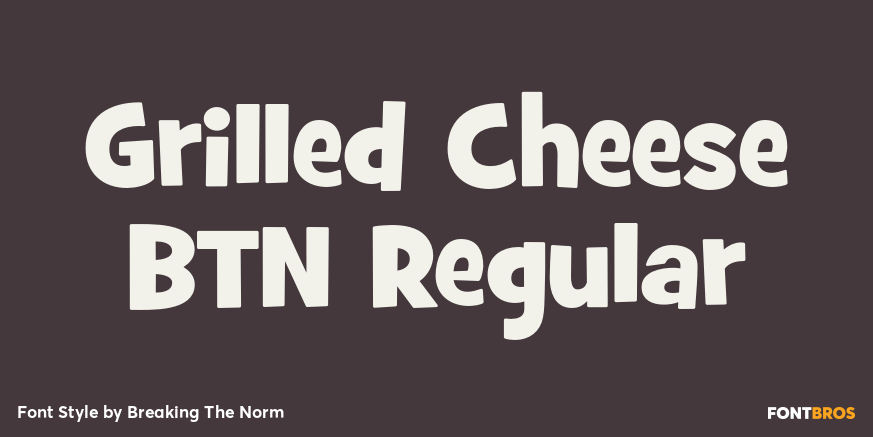 Grilled Cheese BTN Regular Poster