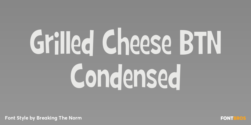 Grilled Cheese BTN Condensed Poster