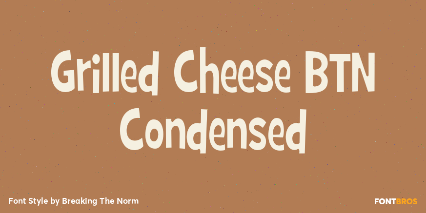 Grilled Cheese BTN Condensed Poster