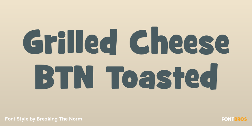 Grilled Cheese BTN Toasted Poster