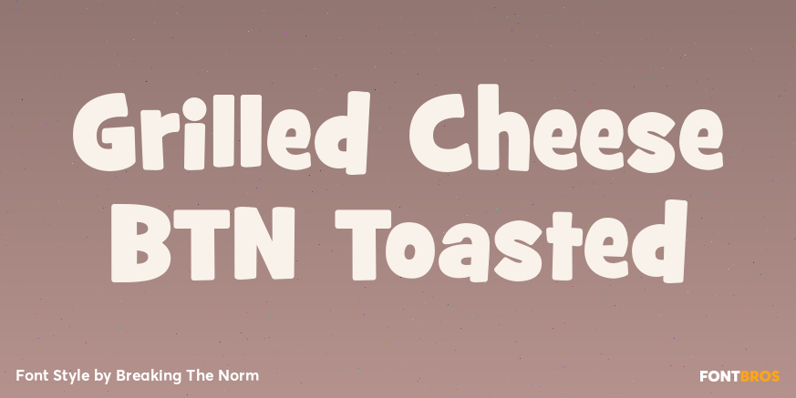Grilled Cheese BTN Toasted Poster