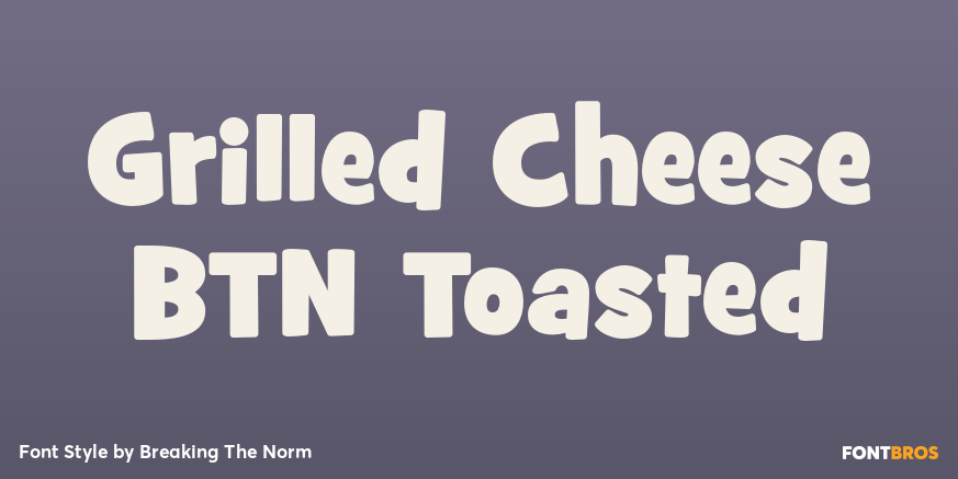 Grilled Cheese BTN Toasted Poster