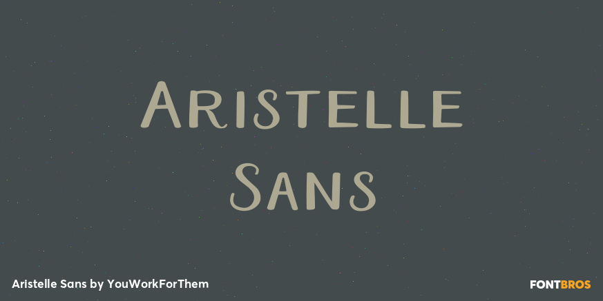 Aristelle Sans Poster
