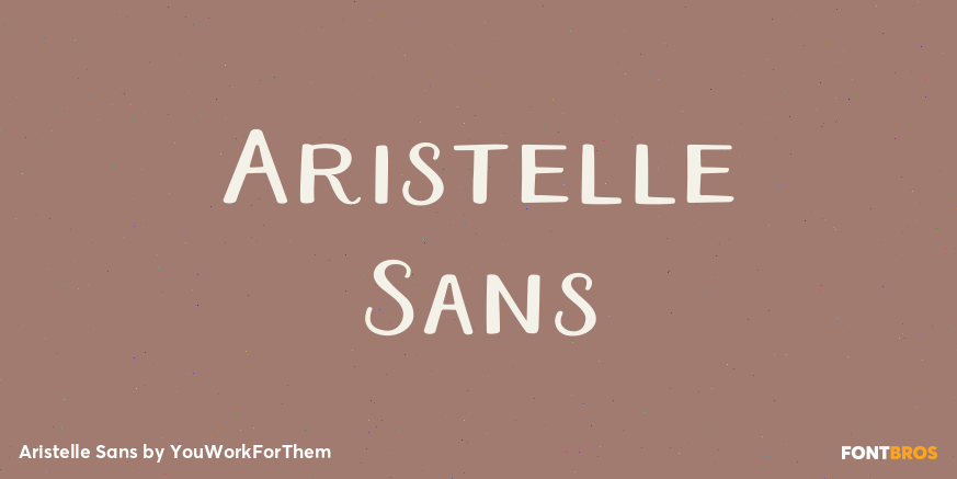 Aristelle Sans Poster