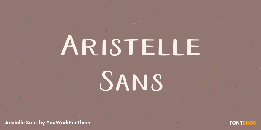 Aristelle Sans Poster