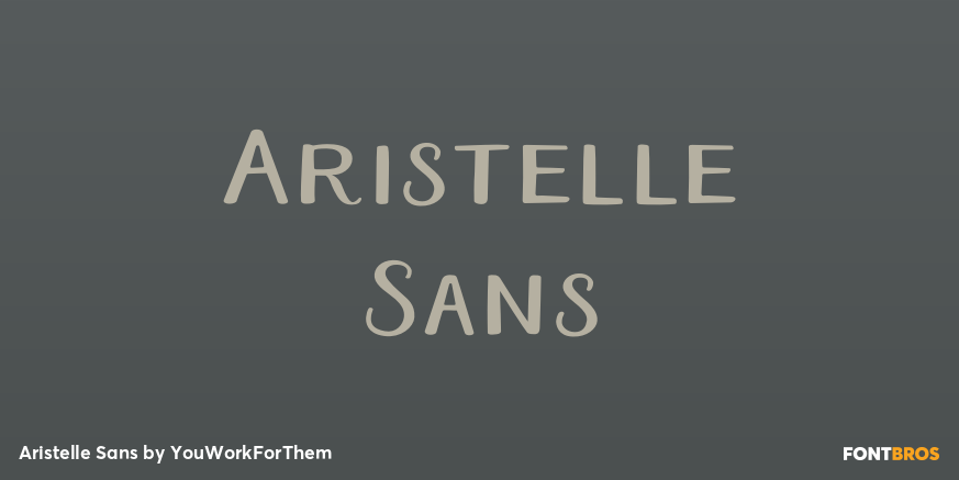 Aristelle Sans Poster