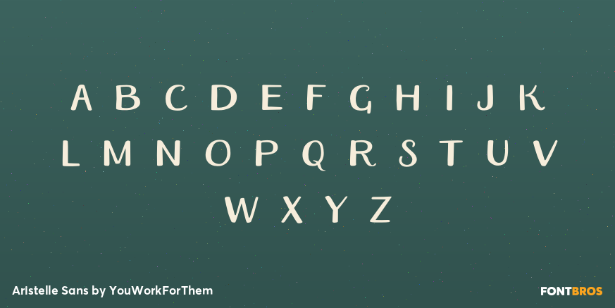 Aristelle Sans Font Poster #3