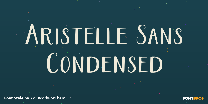 Aristelle Sans Condensed Poster