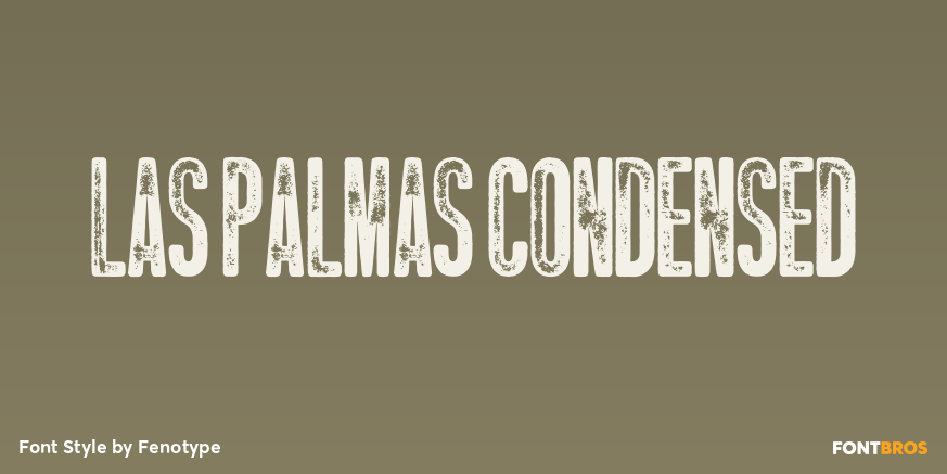 Las Palmas Condensed Poster