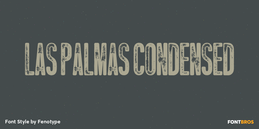 Las Palmas Condensed Poster