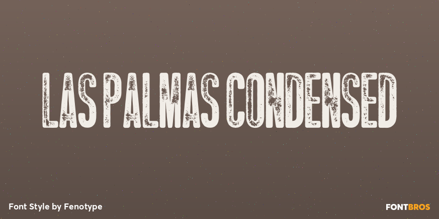 Las Palmas Condensed Poster