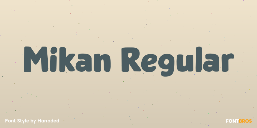 Mikan Regular Poster