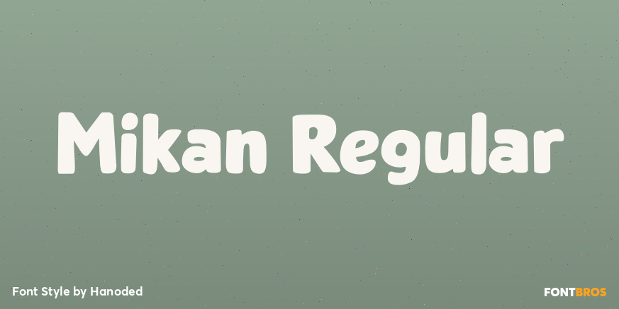 Mikan Regular Poster