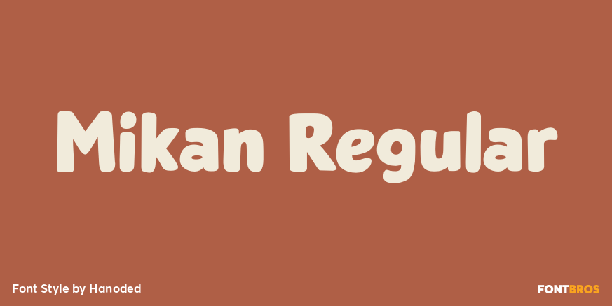 Mikan Regular Poster