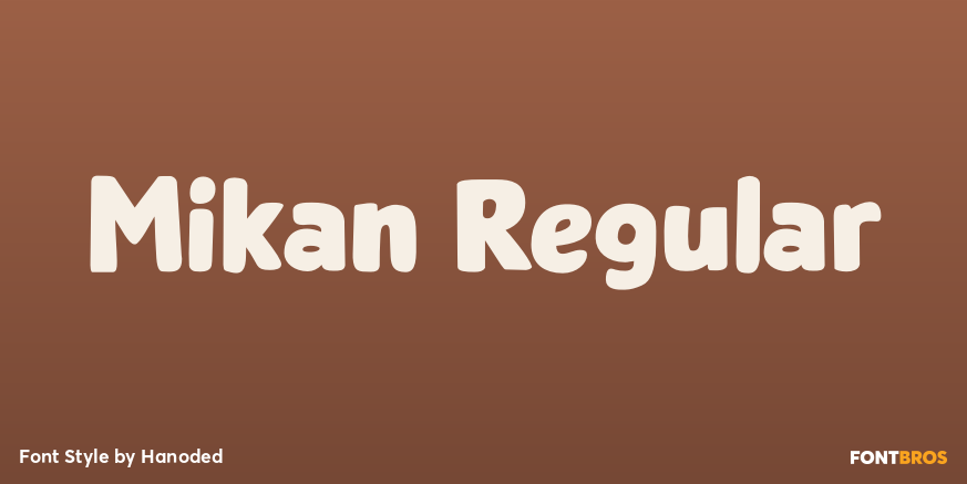 Mikan Regular Poster