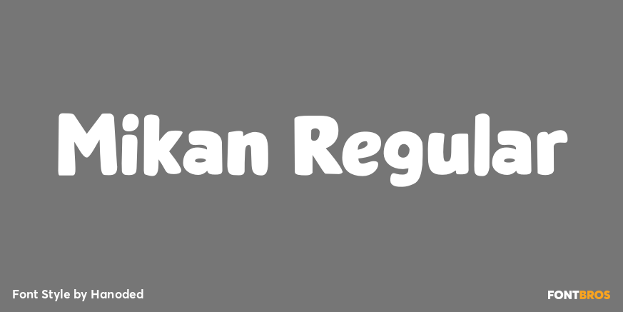 Mikan Regular Poster